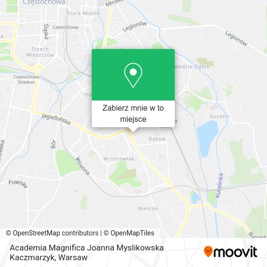 Mapa Academia Magnifica Joanna Myslikowska Kaczmarzyk