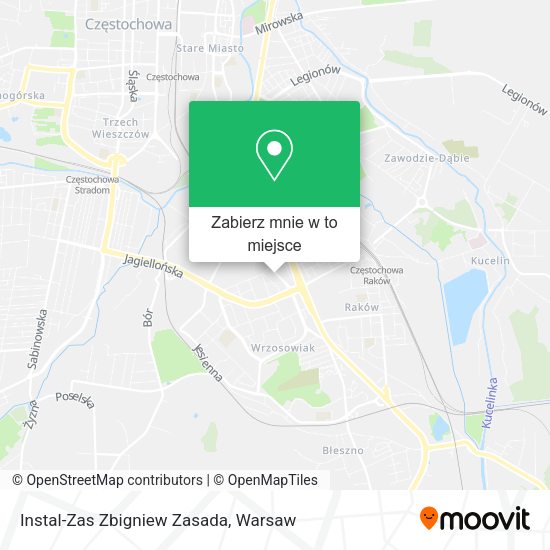 Mapa Instal-Zas Zbigniew Zasada