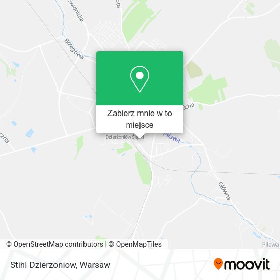 Mapa Stihl Dzierzoniow