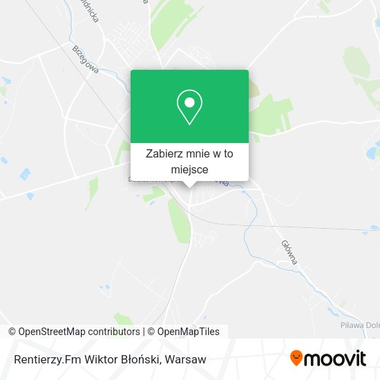 Mapa Rentierzy.Fm Wiktor Błoński