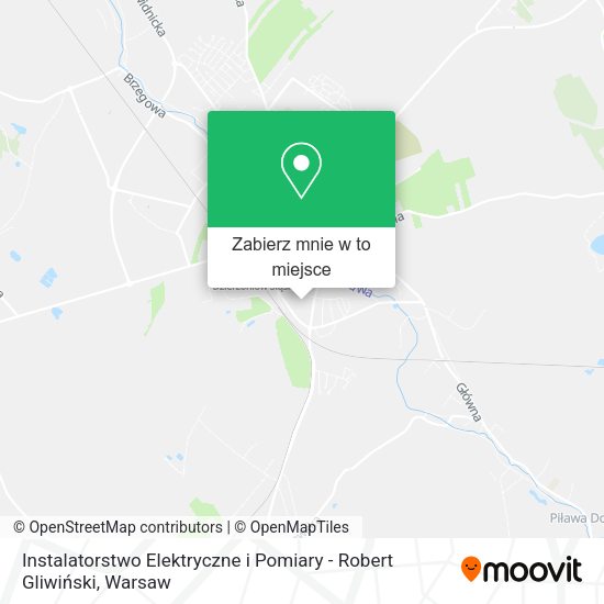 Mapa Instalatorstwo Elektryczne i Pomiary - Robert Gliwiński