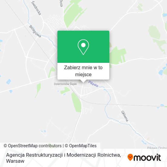 Mapa Agencja Restrukturyzacji i Modernizacji Rolnictwa