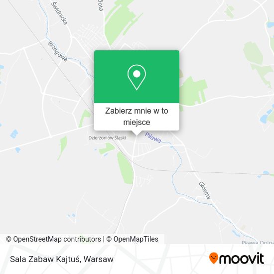 Mapa Sala Zabaw Kajtuś