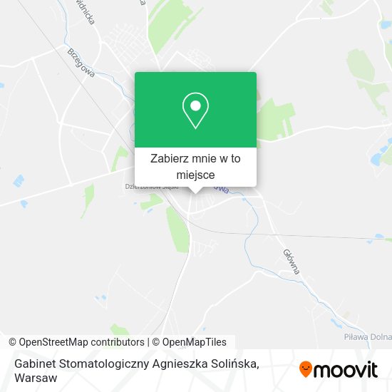 Mapa Gabinet Stomatologiczny Agnieszka Solińska