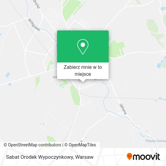 Mapa Sabat Orodek Wypoczynkowy