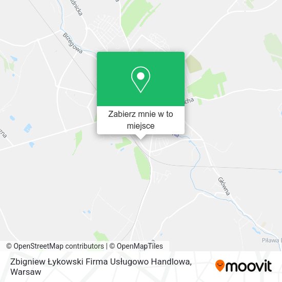 Mapa Zbigniew Łykowski Firma Usługowo Handlowa