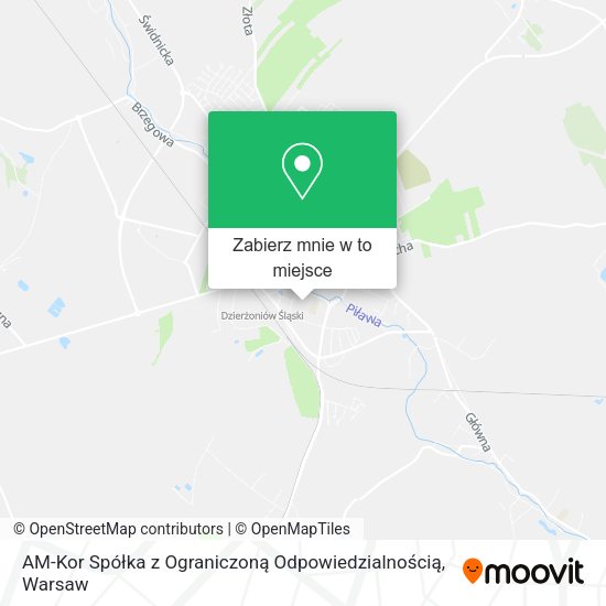 Mapa AM-Kor Spółka z Ograniczoną Odpowiedzialnością