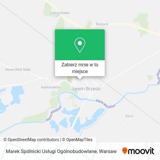 Mapa Marek Spólnicki Usługi Ogólnobudowlane