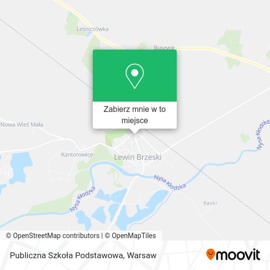 Mapa Publiczna Szkoła Podstawowa