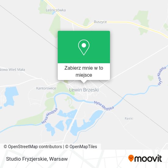 Mapa Studio Fryzjerskie