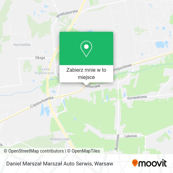 Mapa Daniel Marszał Marszał Auto Serwis