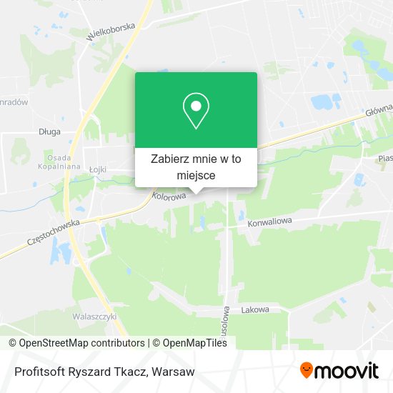 Mapa Profitsoft Ryszard Tkacz