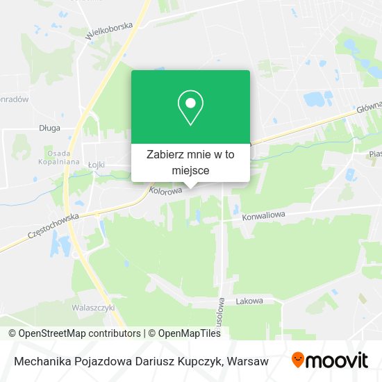 Mapa Mechanika Pojazdowa Dariusz Kupczyk