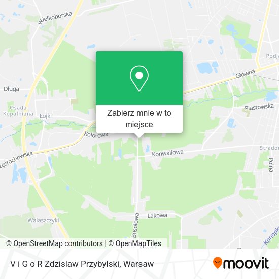 Mapa V i G o R Zdzislaw Przybylski