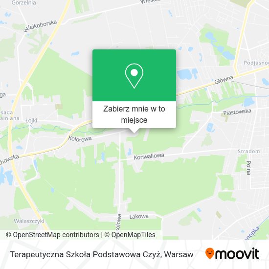 Mapa Terapeutyczna Szkoła Podstawowa Czyż