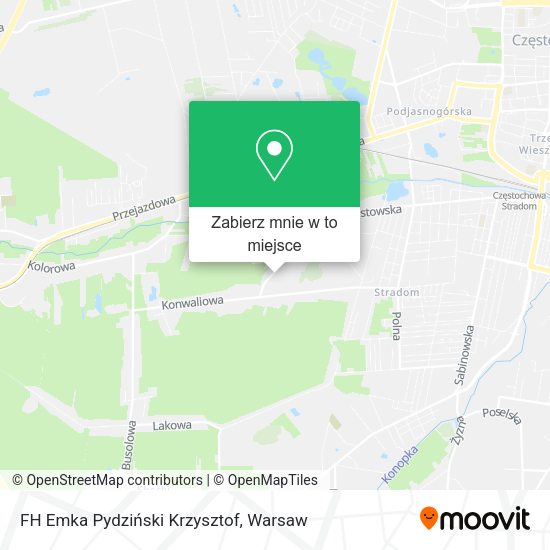 Mapa FH Emka Pydziński Krzysztof