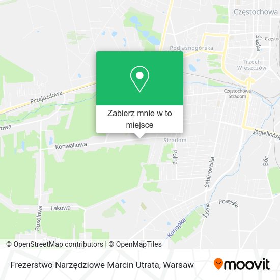 Mapa Frezerstwo Narzędziowe Marcin Utrata