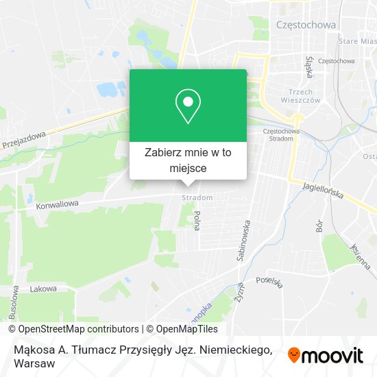 Mapa Mąkosa A. Tłumacz Przysięgły Jęz. Niemieckiego