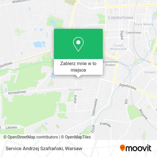 Mapa Service Andrzej Szafrański