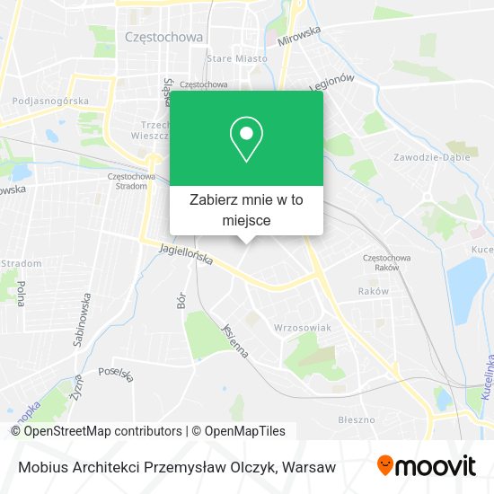 Mapa Mobius Architekci Przemysław Olczyk