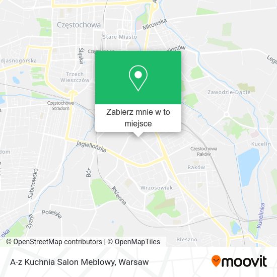 Mapa A-z Kuchnia Salon Meblowy