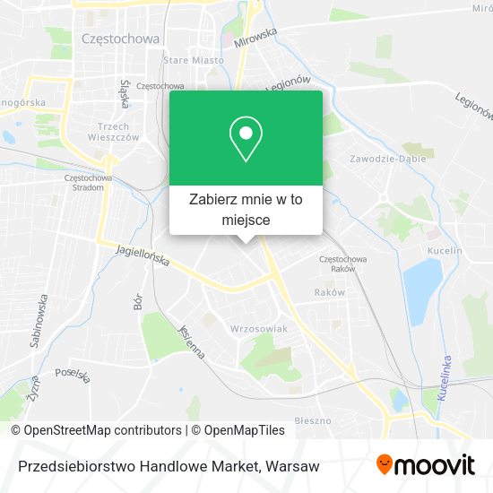 Mapa Przedsiebiorstwo Handlowe Market