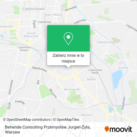 Mapa Behende Consulting Przemysław Jurgiel-Żyła