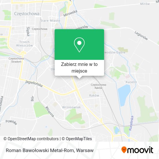 Mapa Roman Bawołowski Metal-Rom