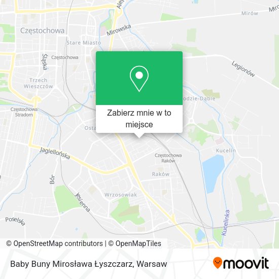 Mapa Baby Buny Mirosława Łyszczarz