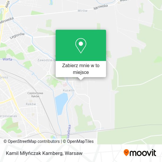 Mapa Kamil Młyńczak Kamberg