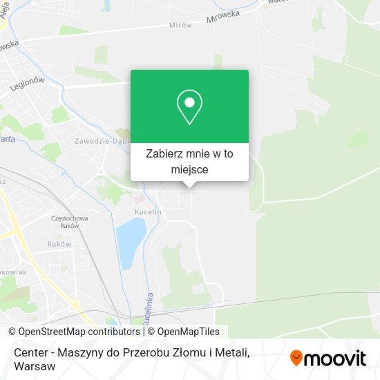 Mapa Center - Maszyny do Przerobu Złomu i Metali