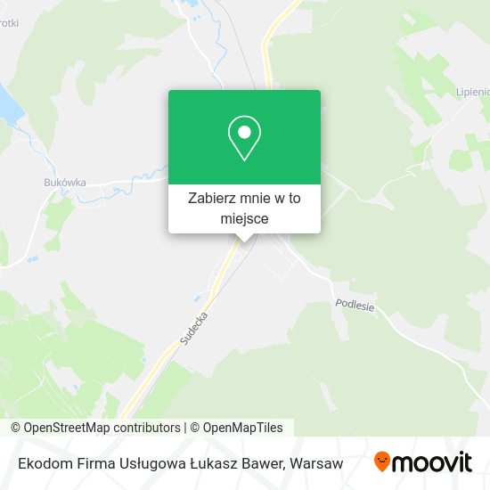 Mapa Ekodom Firma Usługowa Łukasz Bawer