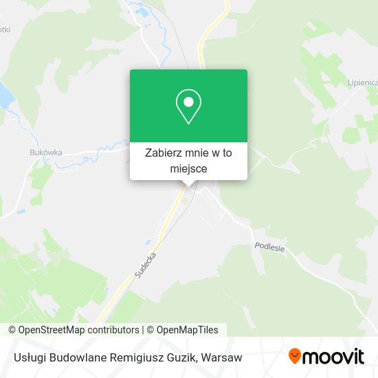 Mapa Usługi Budowlane Remigiusz Guzik