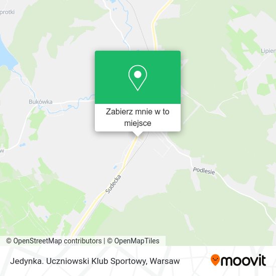 Mapa Jedynka. Uczniowski Klub Sportowy