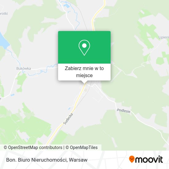 Mapa Bon. Biuro Nieruchomości