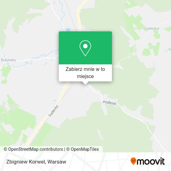 Mapa Zbigniew Korwel