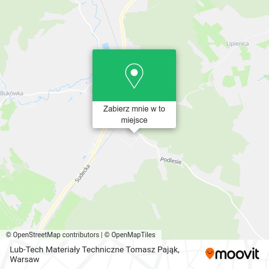 Mapa Lub-Tech Materiały Techniczne Tomasz Pająk