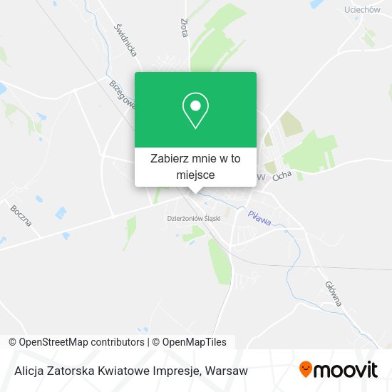 Mapa Alicja Zatorska Kwiatowe Impresje