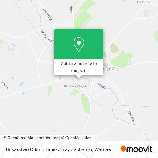 Mapa Dekarstwo Odśnieżanie Jerzy Zacharski