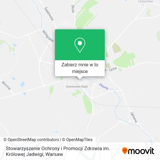 Mapa Stowarzyszenie Ochrony i Promocji Zdrowia im. Królowej Jadwigi