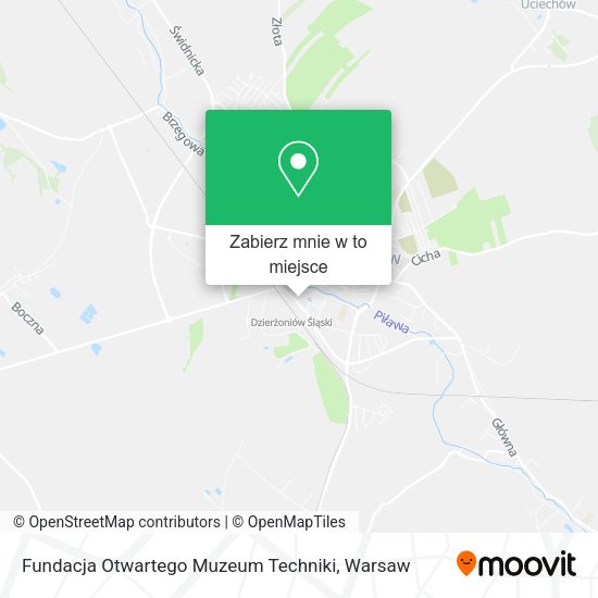 Mapa Fundacja Otwartego Muzeum Techniki