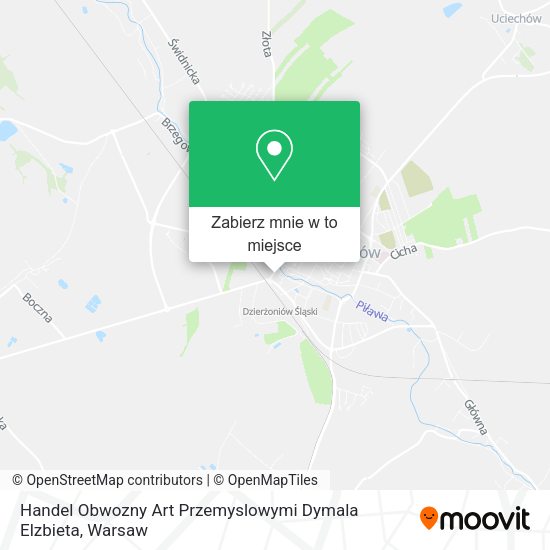 Mapa Handel Obwozny Art Przemyslowymi Dymala Elzbieta