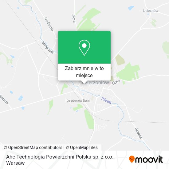 Mapa Ahc Technologia Powierzchni Polska sp. z o.o.