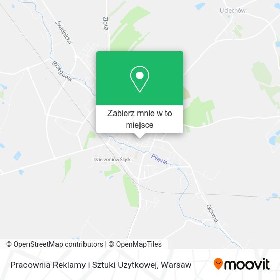 Mapa Pracownia Reklamy i Sztuki Uzytkowej