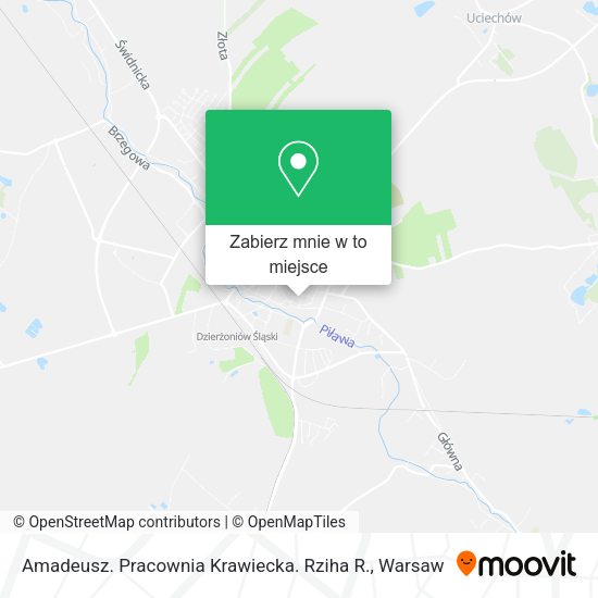 Mapa Amadeusz. Pracownia Krawiecka. Rziha R.