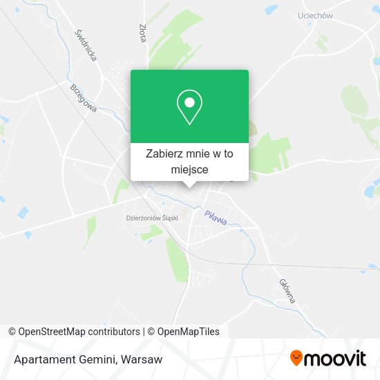 Mapa Apartament Gemini