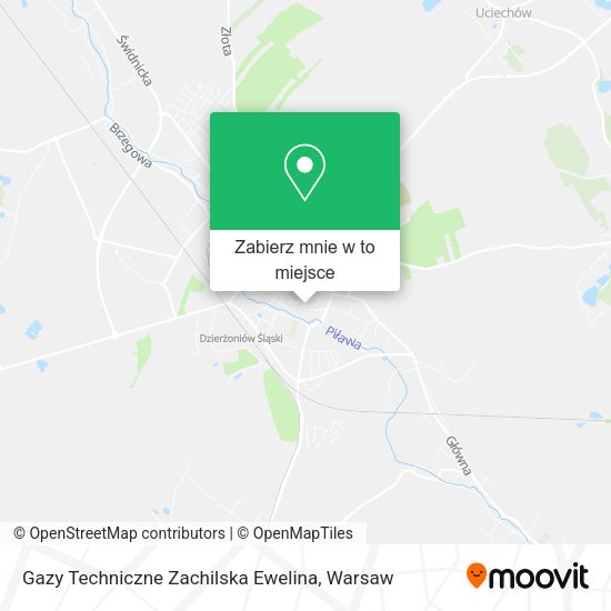 Mapa Gazy Techniczne Zachilska Ewelina