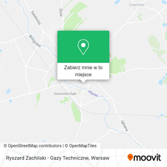 Mapa Ryszard Zachilski - Gazy Techniczne