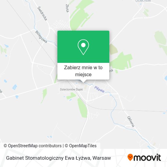 Mapa Gabinet Stomatologiczny Ewa Łyżwa