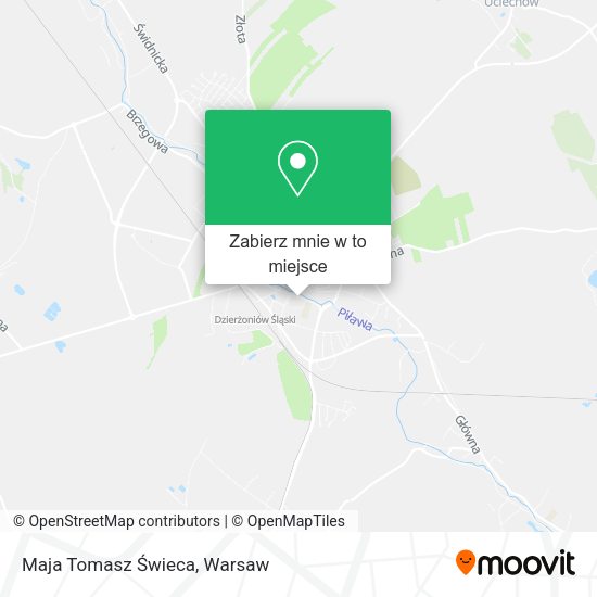 Mapa Maja Tomasz Świeca